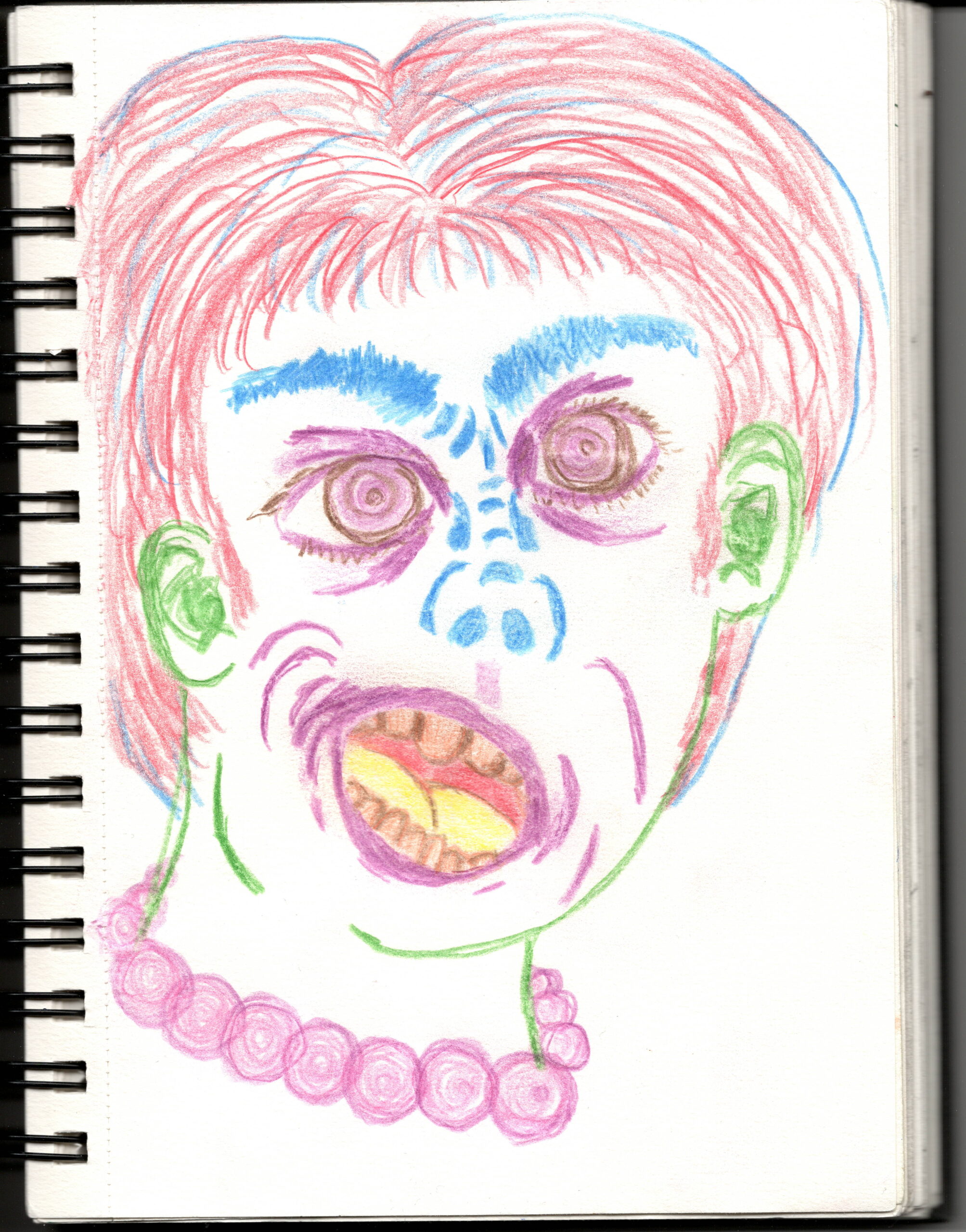 Mein Idol / Farbstift / 05. Mai 2019