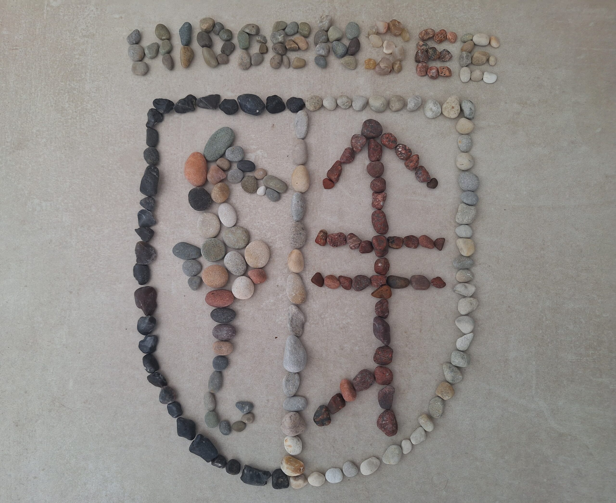 Eindrücke von Hiddensee / Strandsteine & Bleistift / August 2026